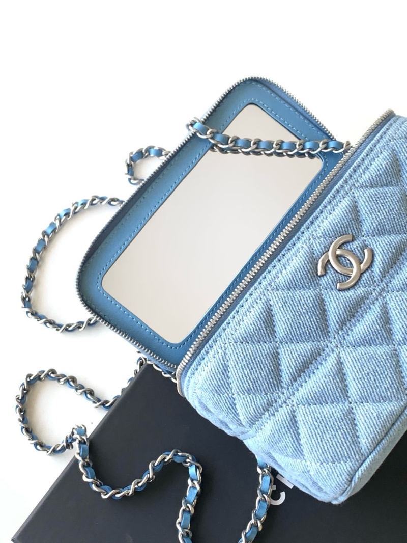 Ch**el cosmetic bags